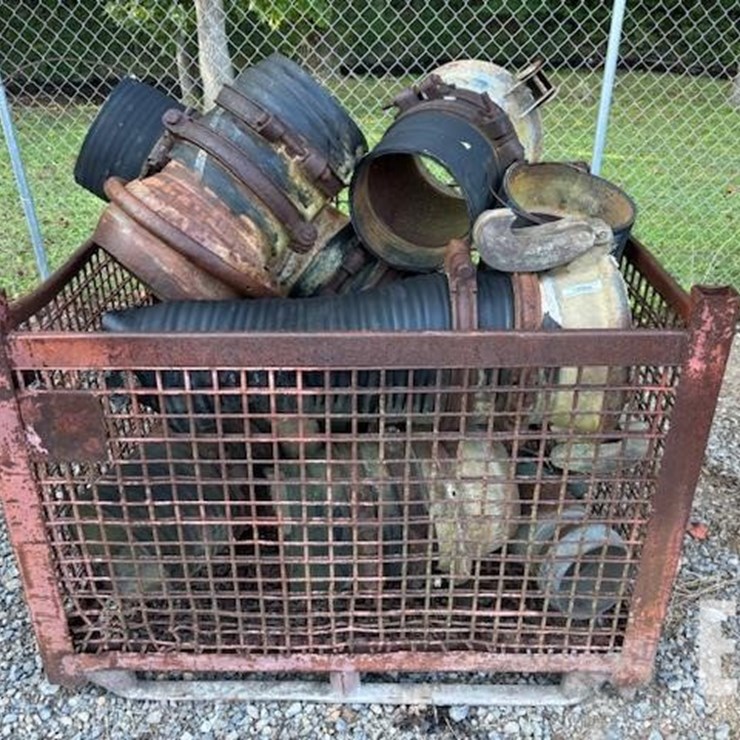 CRATE OF 12" WATER PIPE FITTINGS