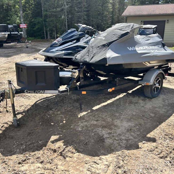 #1405 • 2016 Yamaha VX Cruiser H.O. Jet Skis W/ Trailer