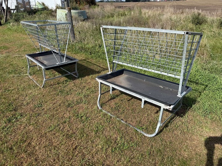 (2)-goat-feeders,-4’-tall,-44”x27”-image-1