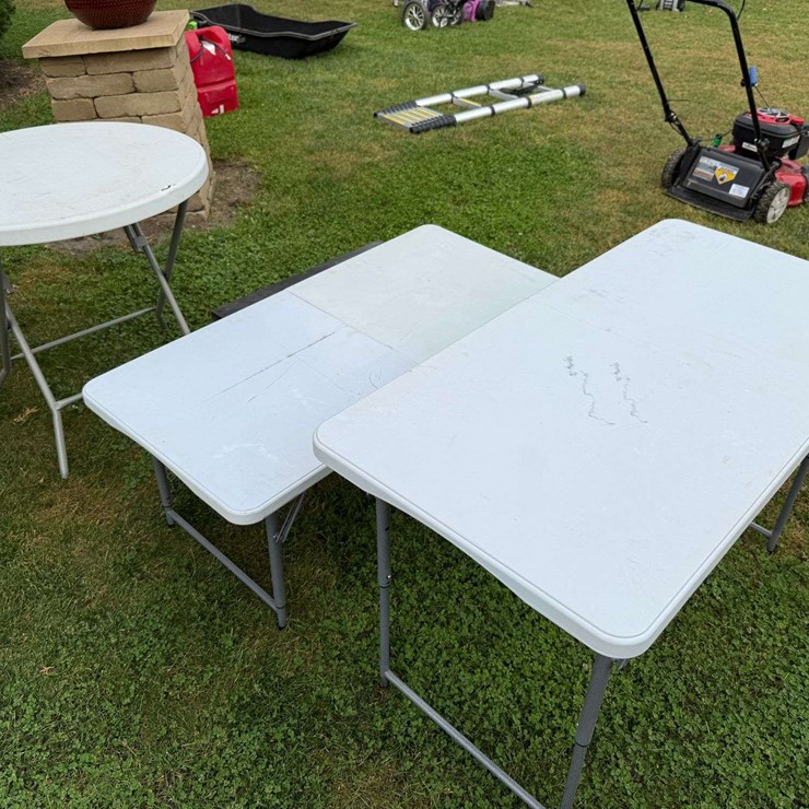 (4) Camping Tables, Buying All for One Money