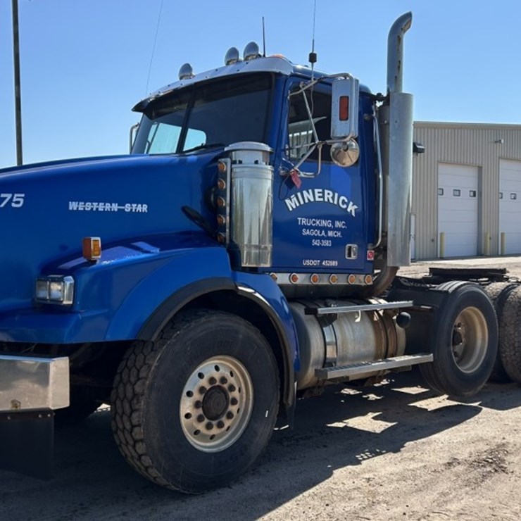 #1751 • Western Star Tri Axle Day Cab Truck Tractor