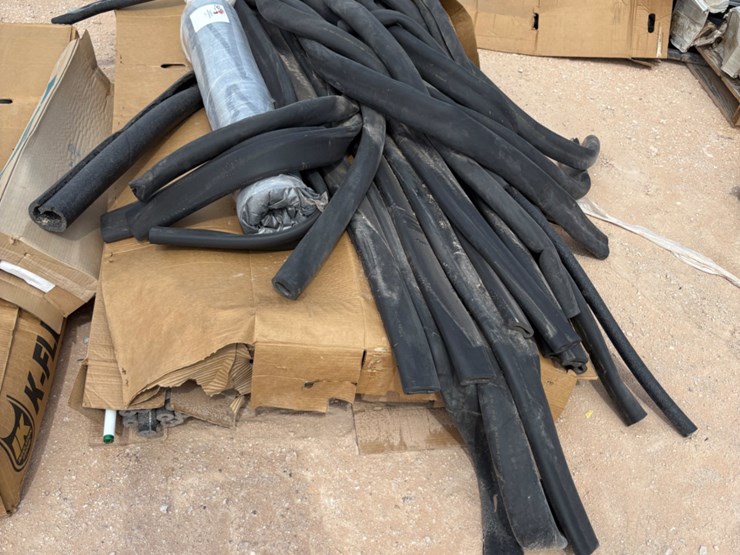 (2)-pallets-of-various-size-foam-pipe-insulation-image-1