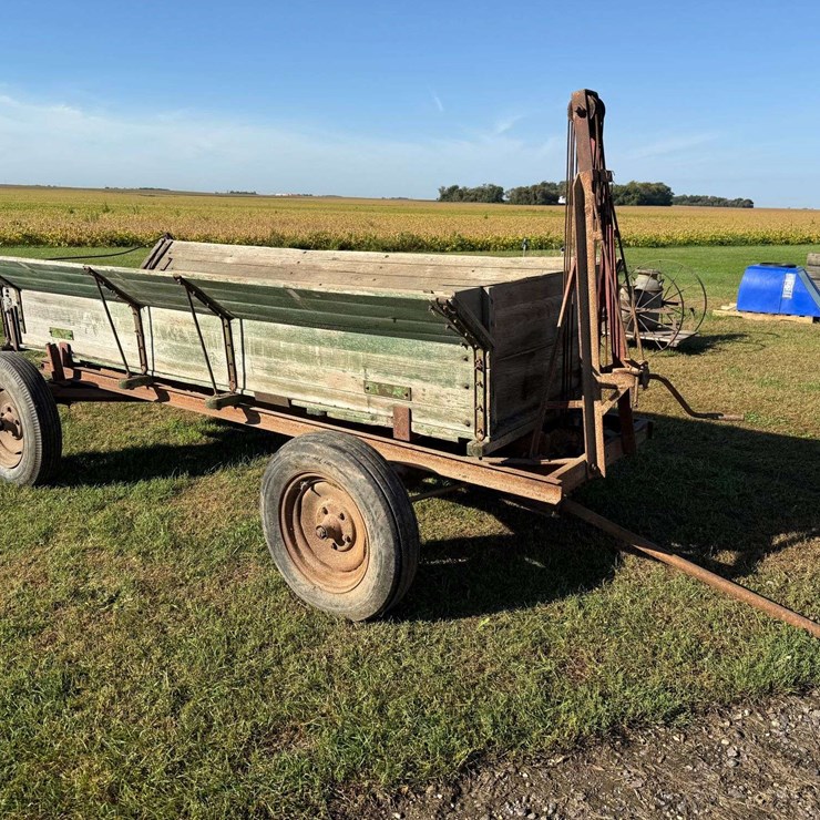 Old Wooden Flairbox Trailer