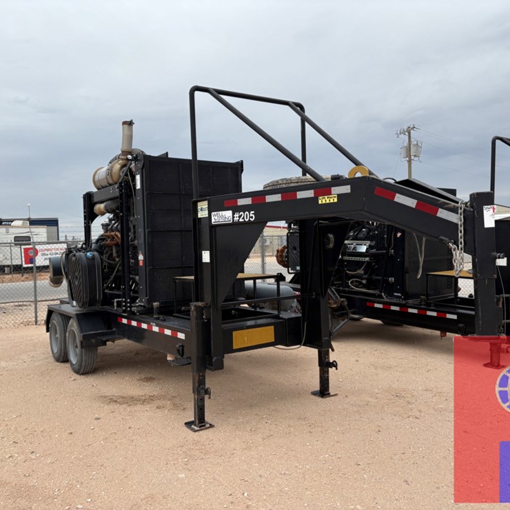 2022 COASTAL T/A GOOSENECK WATER TRANSFER PUMP TRAILER