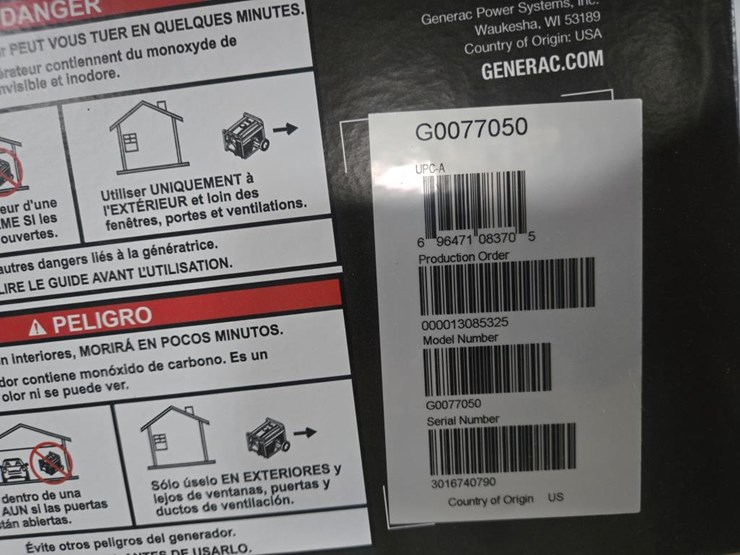 #2565-•-unused-gp15500-efi-generac-generator-image-3