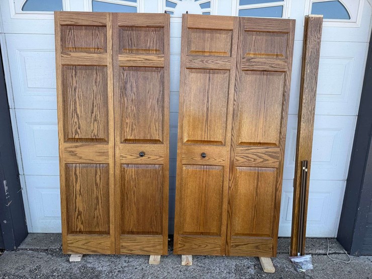6’-oak-bi-fold-doors-with-frame-and-hardware-image-1