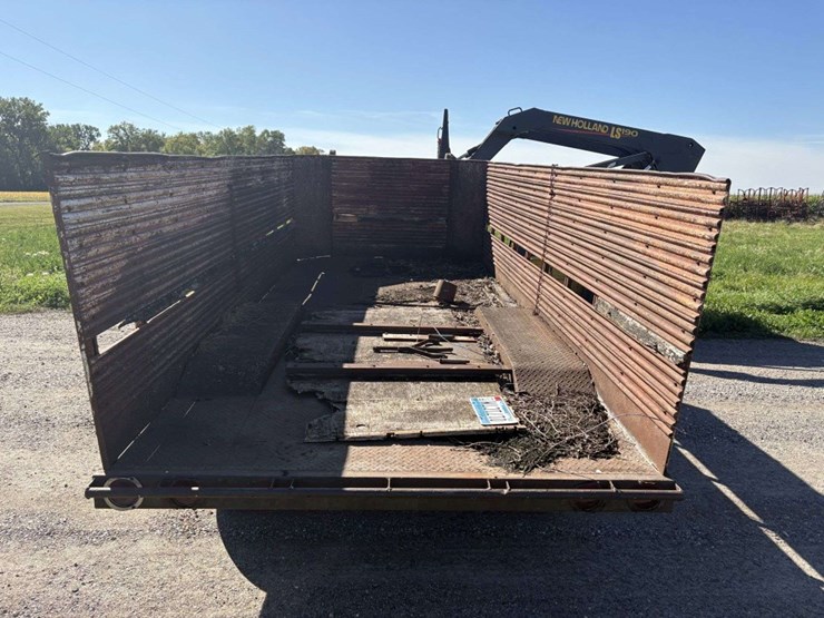 5th-wheel-trailer,-16’,-80”-wide,-42”-sides,-steel-floor-and-sides,-hoist,-tandem-axle,-7.00-15-tire-image-4