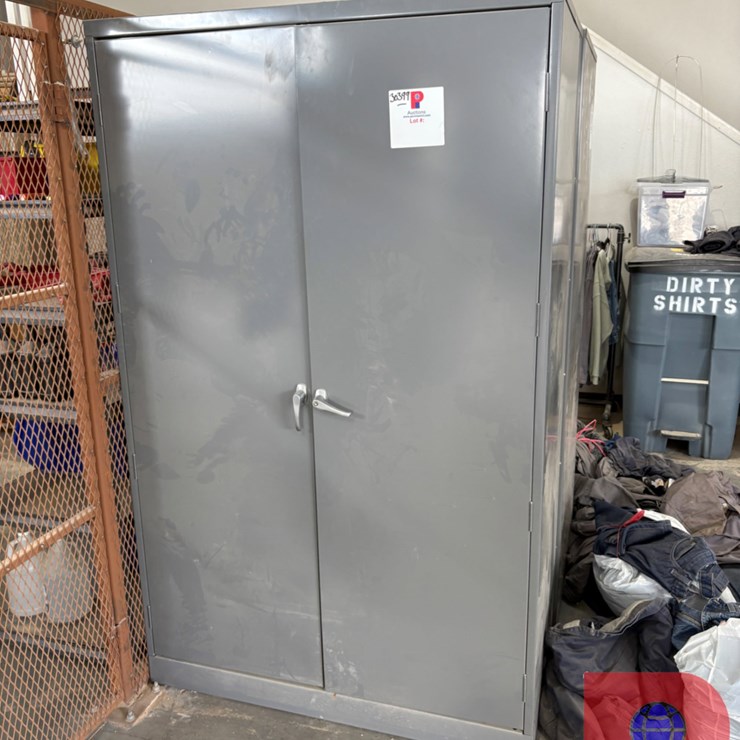 4’ X 2’ X 6.5’ STORAGE CABINET W/ CONTENTS