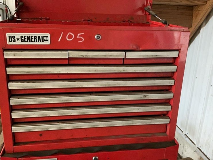 #105-•-us-general-tool-chest-and-assorted-tools-image-6