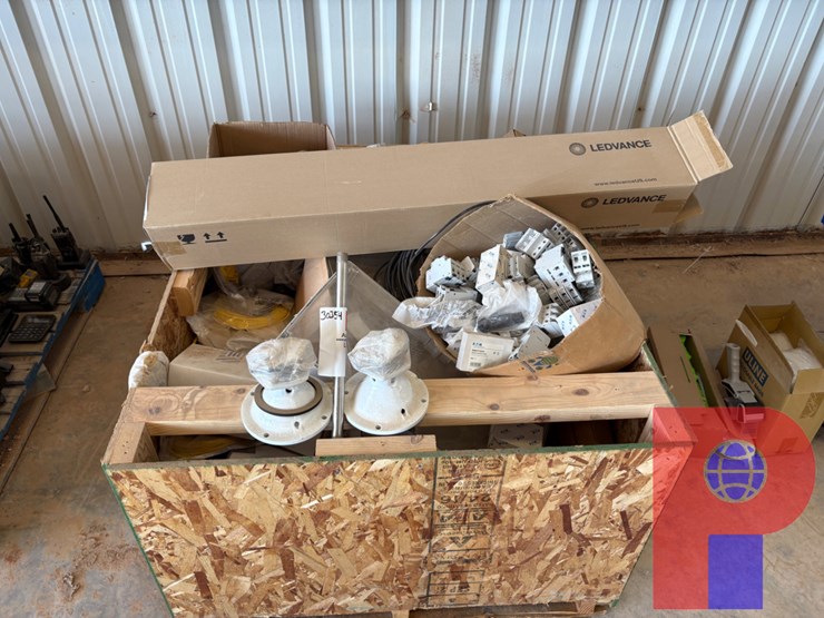 (2)-pallets-of-miscellaneous-electrical-equipment,-glass-jars,-safety-data-sheets,-etc.-image-4