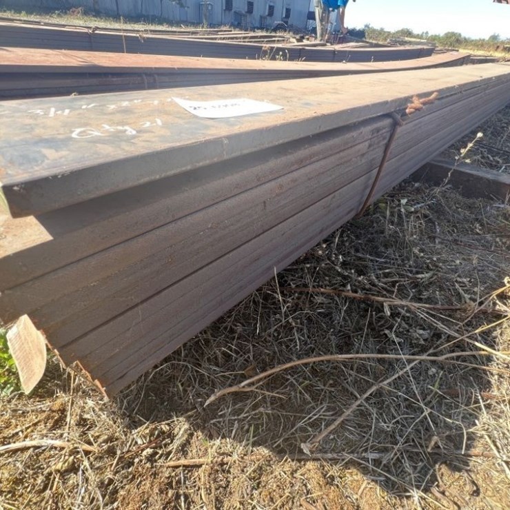 8"x3/4" Steel Flat Bars, Qty. 11