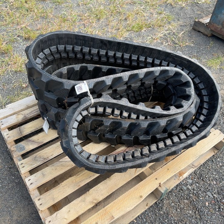 (2) 230X48X86 RUBBER TRACKS