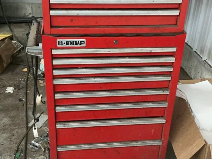 #105-•-us-general-tool-chest-and-assorted-tools-image-1