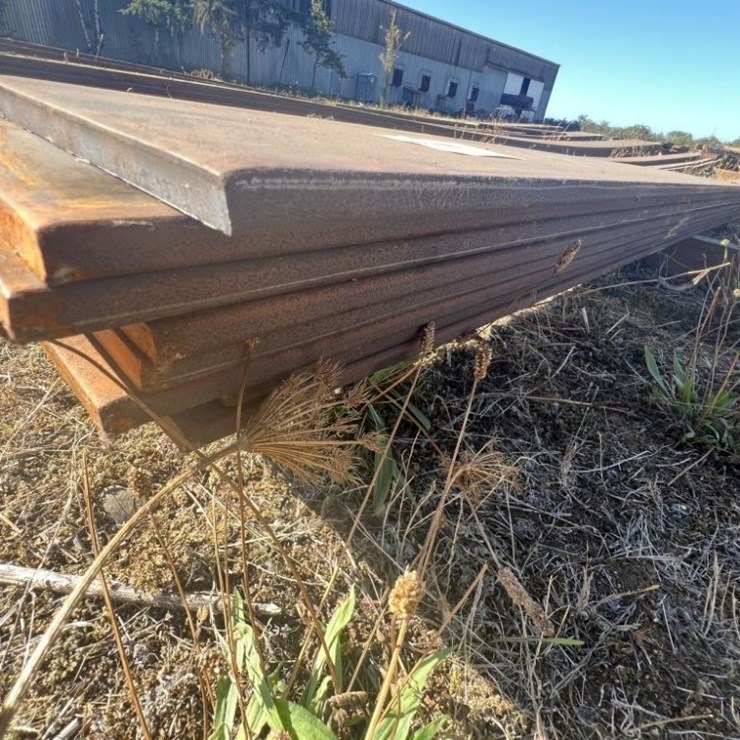 8"x1/2" Steel Flat Bars, Qty. 7