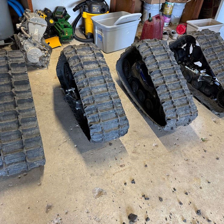 2020 Polaris Prospector Pro ATV Tracks, Made by Camso, With Mounting Brackets, were on a 2020 Polari