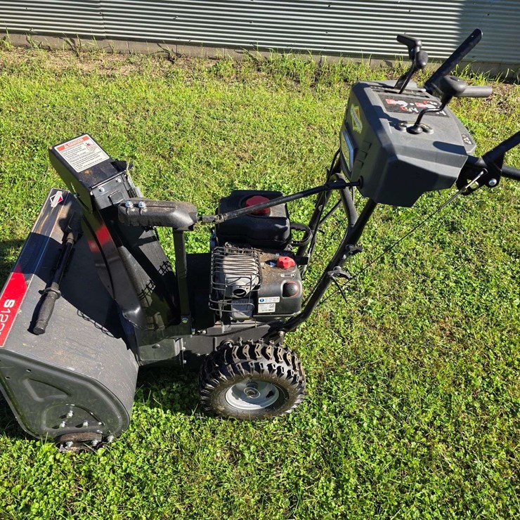 Briggs and Stratton S1227 Walk Behind Snow Blower, Electric Start, Self Propelled, 250cc Snow Series