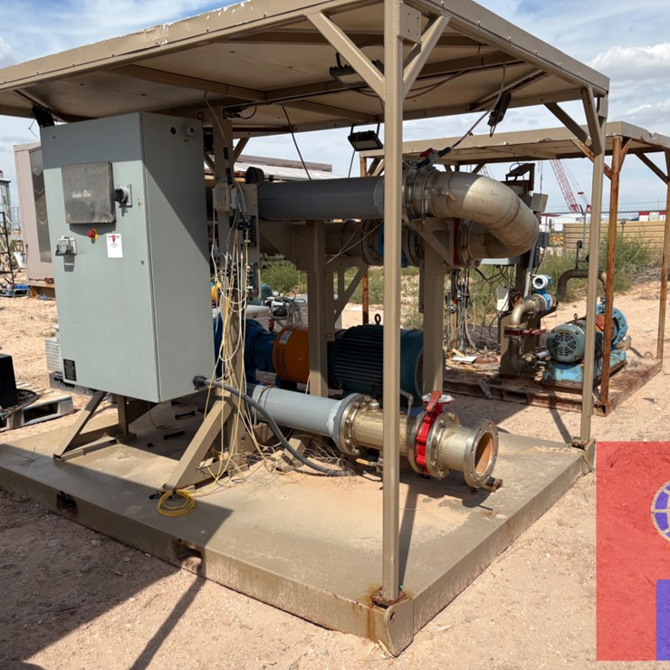 WATER TREATMENT FLOC/PUMP SKID