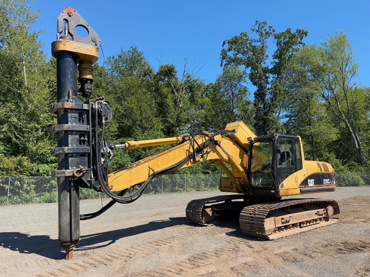 2004-caterpillar-320cl-hydraulic-drill-rig-image-1