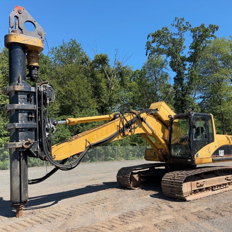 2004 CATERPILLAR 320CL HYDRAULIC DRILL RIG