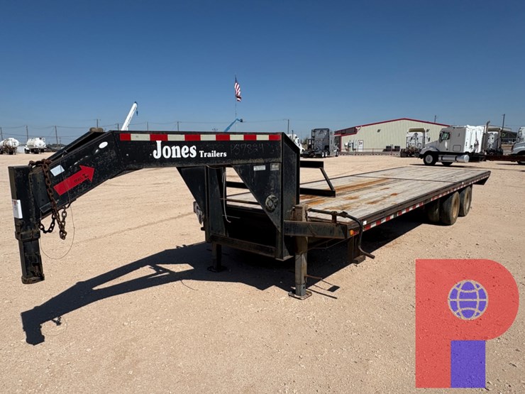 2014-bestbilt-trailers-30’-x-8’-t/a-gooseneck-flatbed-trailer-image-2