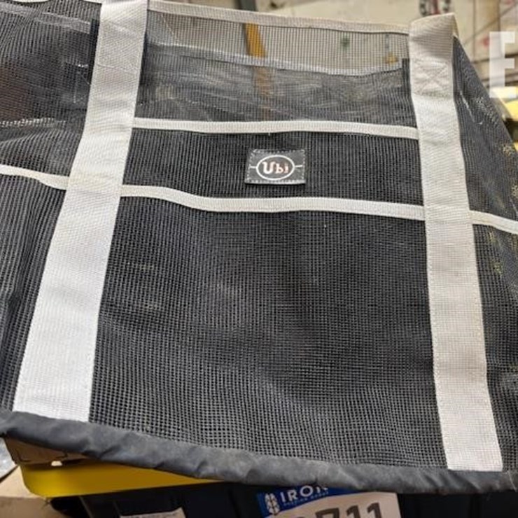 (2) PLASTIC TOTES OF MESH CARRY BAGS
