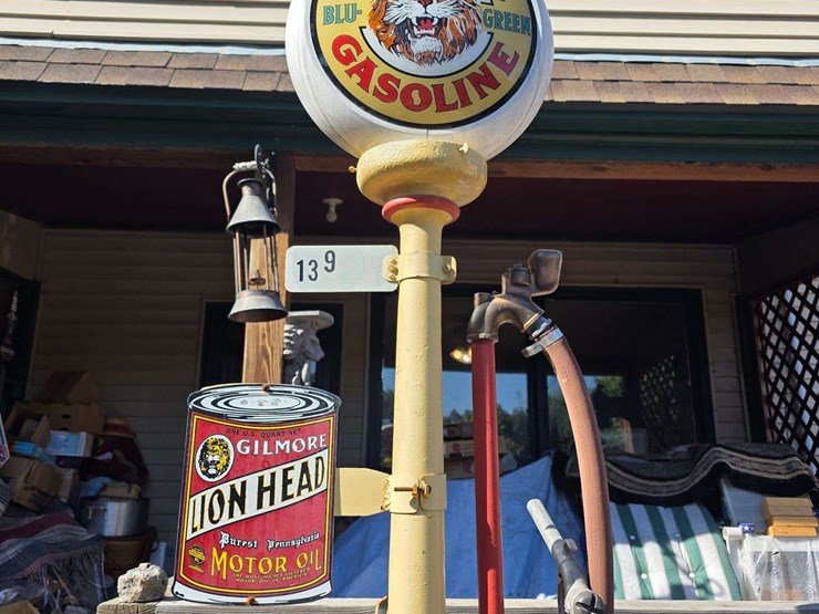gilmore-ethyl-gasoline-pump,-working-order-(early-gilbert-and-barker-non-visible-pump)-image-2