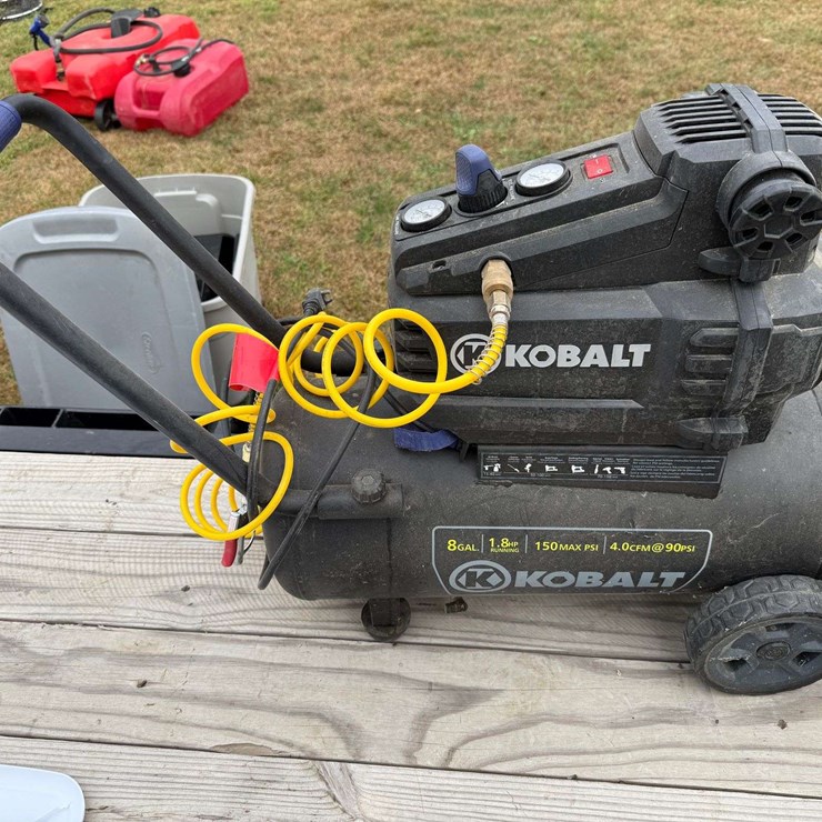 Kobalt 8 Gallon Air Compressor