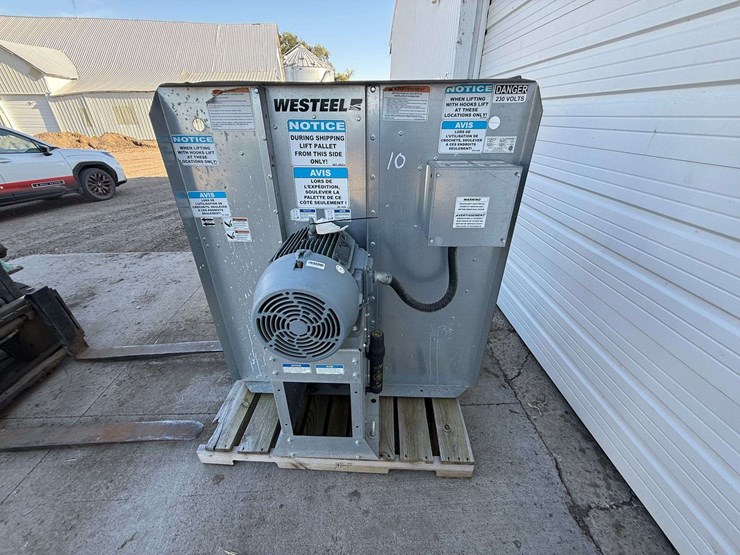 westeel-15hp-3-phase-centrifugal-fan,-never-used,-always-stored-inside-image-4