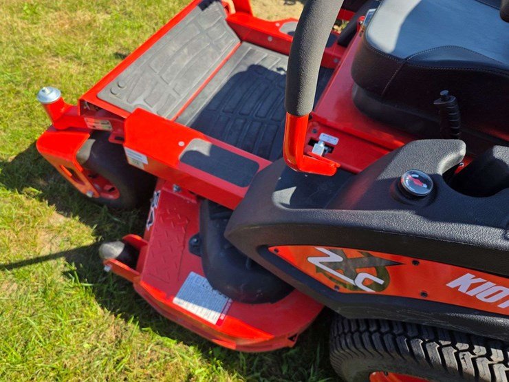 kioti-54”-zero-turn-lawn-mower,-24hp-kawasaki-engine,-33-hours,-dual-fuel-tanks,-fresh-service,-sn:-image-14