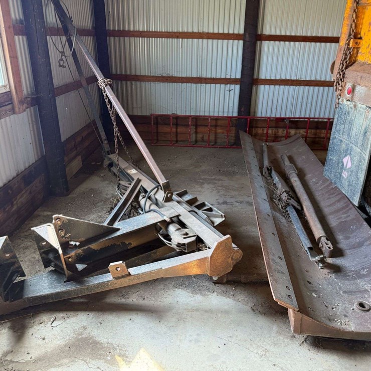12’ Road Grader Wing and Bracket, Unknown What it Fits