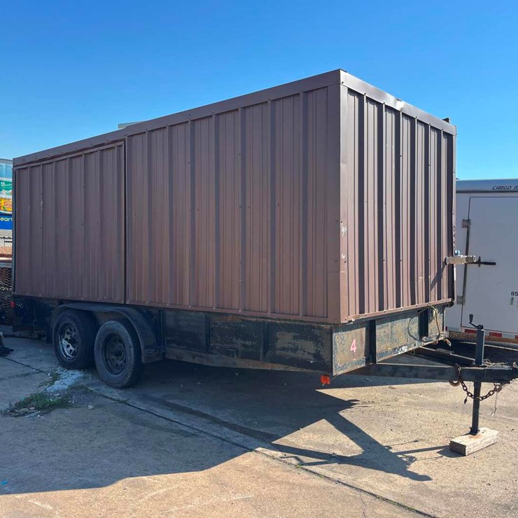 16’ T/A BUMPER PULL INSULATED COOL DOWN TRAILER