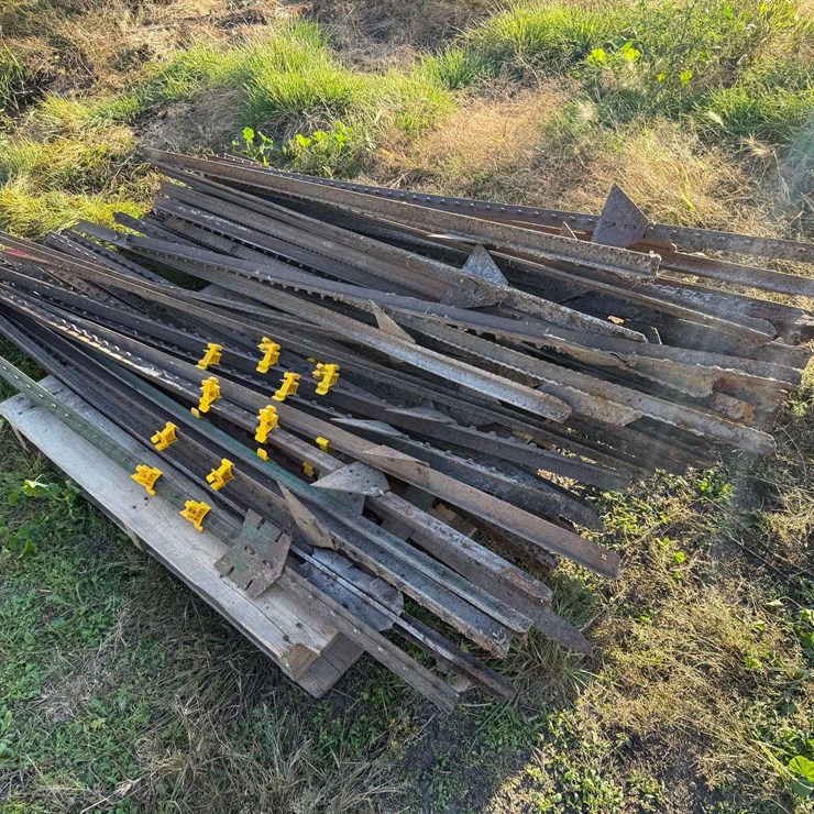 Approx 56 T-Posts, 6’ Long, Buying All for One Money