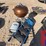 (2)-pallets-w/-emergency-shower-parts,-weber-charcoal-grill,-stihl-weed-sprayer,-&-step-ladder-image-2