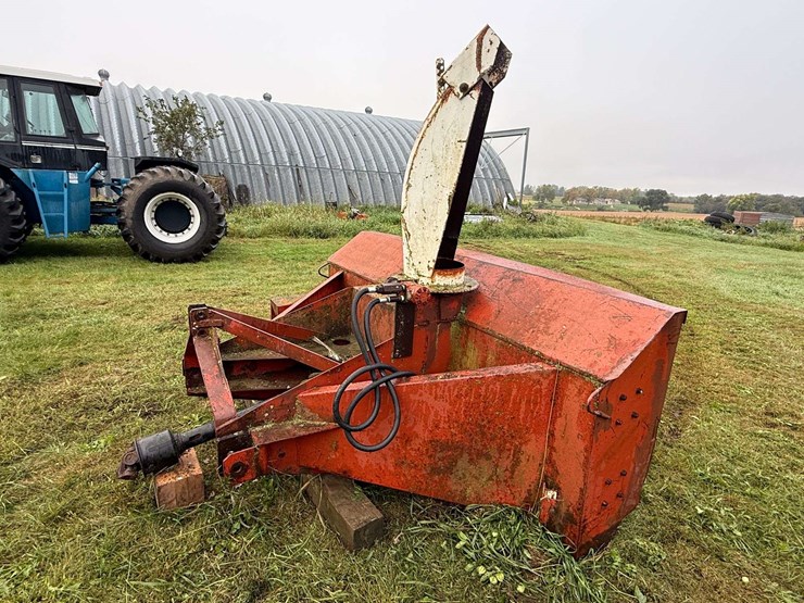 8’-dual-stage-3pt-snowblower,-hydraulic-spout,-540-pto,-working-order-per-seller-image-8