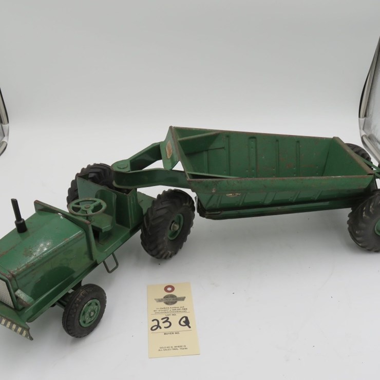 1950's Doepke Model Toys Bottom Dump Toy-Earth Mover