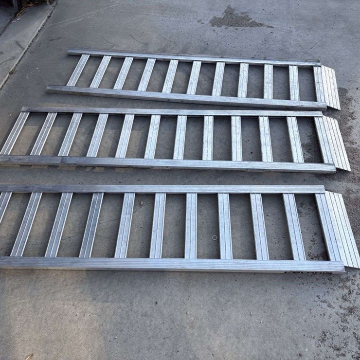 (3) Polaris Aluminum Ramps, 18”x6’, Buying All for One Money