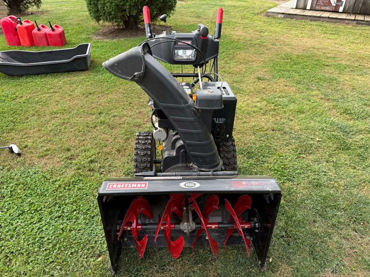 craftsman-28”-snowblower,-electric-start,-running-condition-per-seller-image-2