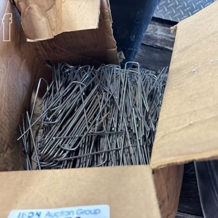 BOX OF WIRE STAPLES