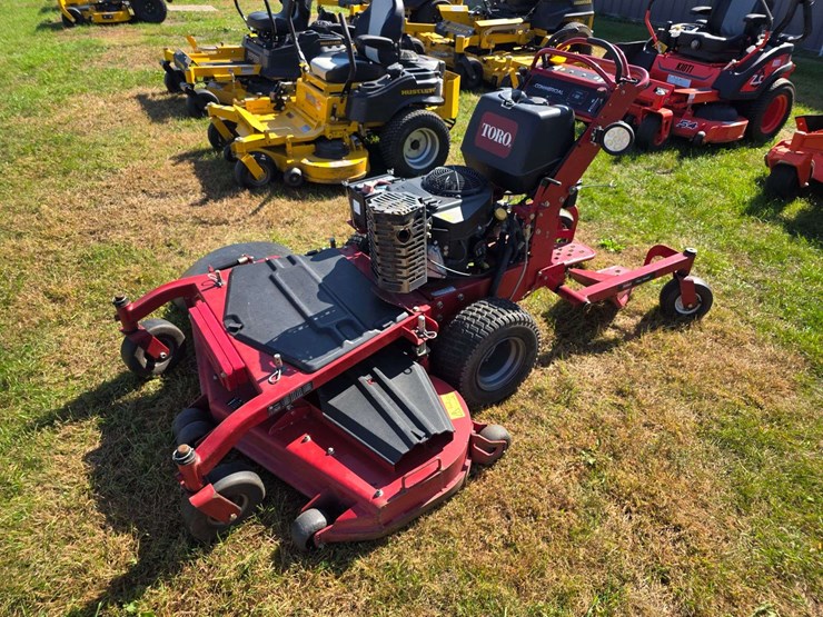 toro-grandstand-commercial-stand-on/walk-behind-lawn-mower,-tru-trak,-52”-deck,-18.5hp-kawasaki-engi-image-2