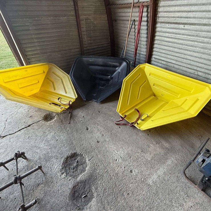 (3) Grain Hoppers, 2 – Westfield and 1 – Unknown, Buying All for One Money