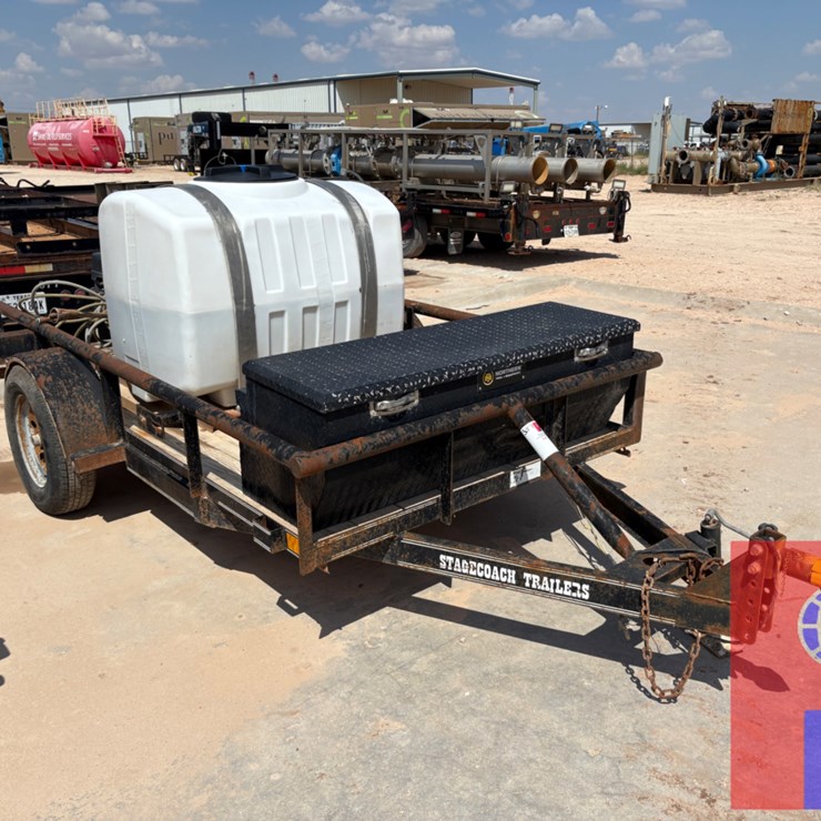 2019 STAGECOACH TRAILERS 10’ X 5’ S/A BUMPER PULL PRESSURE WASHER TRAILER
