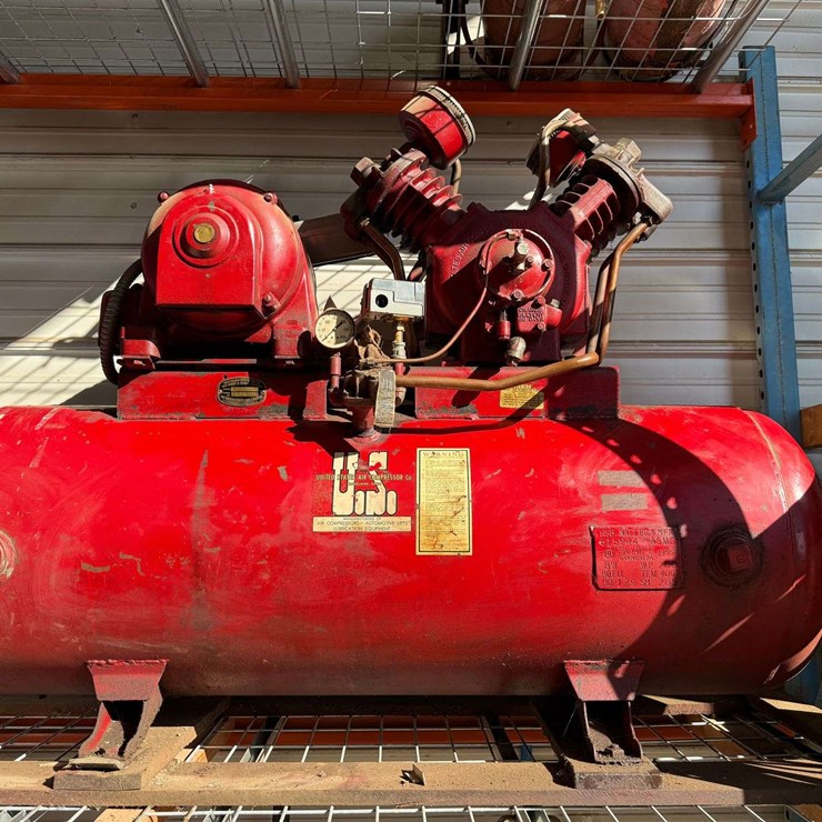 United States Air Compressor, 5HP, 3 Phase, Model FA983