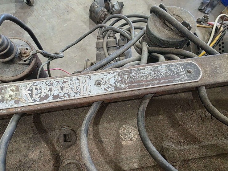 late-model-pontiac-inline-8-engine-converted-to-marine-use-by-kermath,-loose-and-in-excellent-condit-image-13