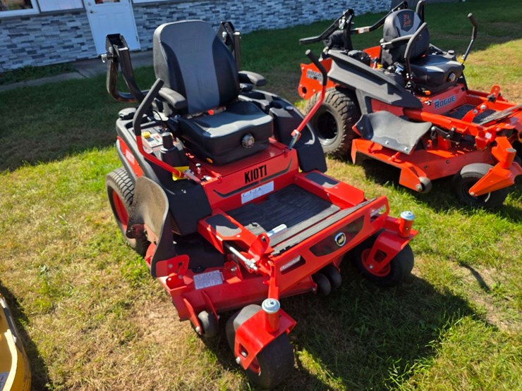 kioti-54”-zero-turn-lawn-mower,-24hp-kawasaki-engine,-33-hours,-dual-fuel-tanks,-fresh-service,-sn:-image-4
