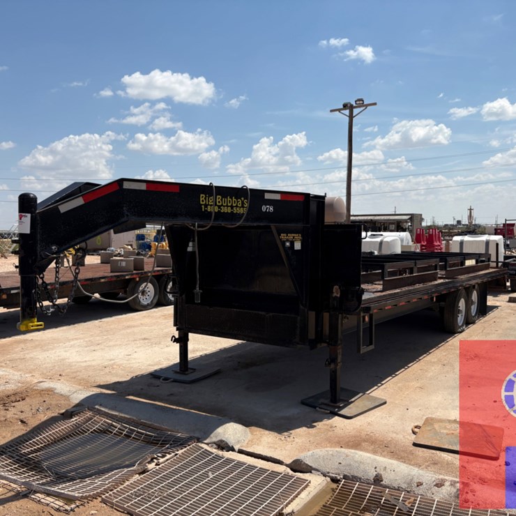 2020 BIG BUBBA'S TRAILERS 24’ X 8’ T/A GOOSENECK TRAILER
