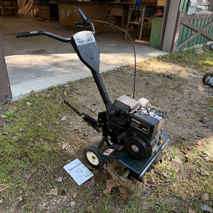 Craftsman 24” Front-Tine Tiller, 5.5 HP Motor