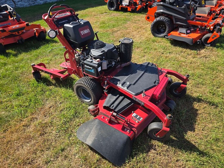 toro-grandstand-commercial-stand-on/walk-behind-lawn-mower,-tru-trak,-52”-deck,-18.5hp-kawasaki-engi-image-4