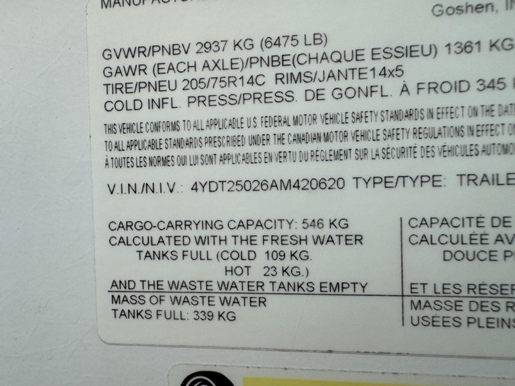 #2285-•-2010-keystone-bullet-250rks-camper-image-78
