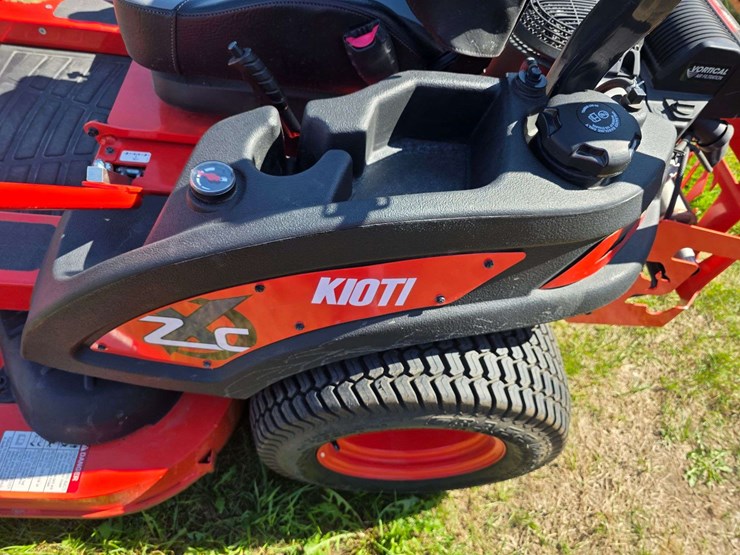 kioti-54”-zero-turn-lawn-mower,-24hp-kawasaki-engine,-33-hours,-dual-fuel-tanks,-fresh-service,-sn:-image-13