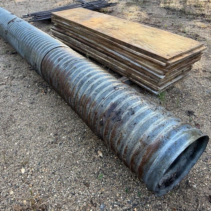 18” Galvanized Culvert, 16’2” Long